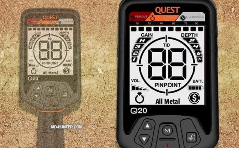 Quest Q20 Define Dedektörü - 33cm Başlıklı