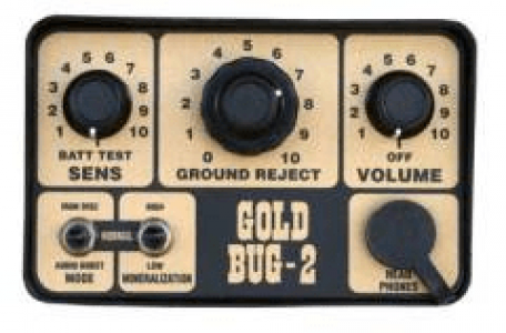 Fisher Gold Bug  II Combo Define Dedektörü (6.5'' ve 10'' Başlıkla