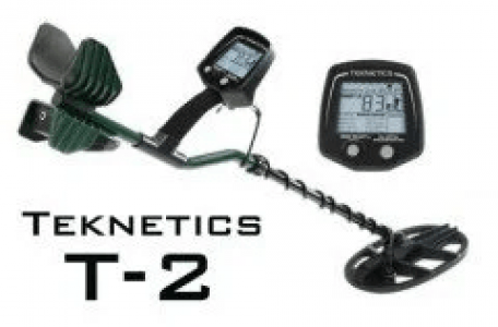 Teknetics T2+ Treasure Detector (with 11'' DD and 15'' DD Coils, Includes Headphones and Charger)
